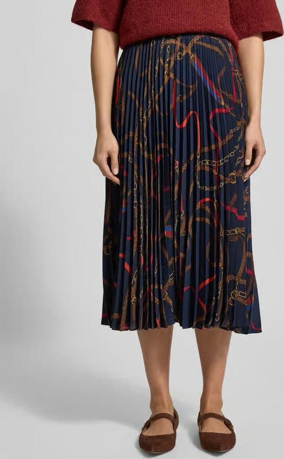 Lauren Ralph Lauren Midirok met Plissévouwen
