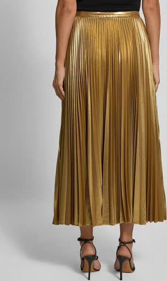 Lauren Ralph Lauren Midirok met plissévouwen model 'VANETTA'