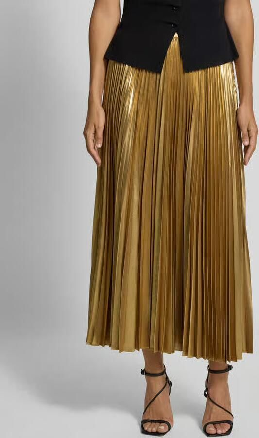 Lauren Ralph Lauren Midirok met plissévouwen model 'VANETTA' - Foto 2