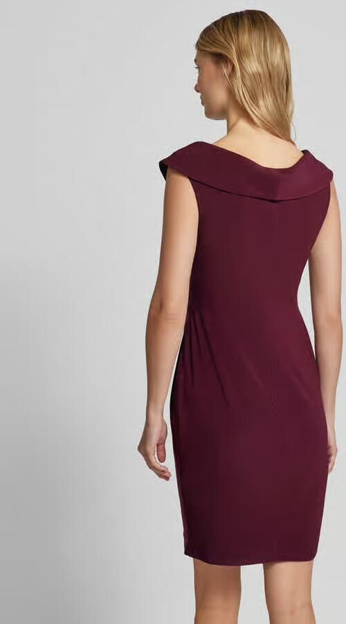 Lauren Ralph Lauren Mini-jurk met knoopdetail model 'LEONIDAS'