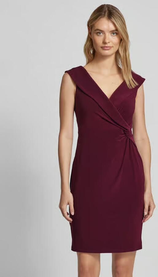 Lauren Ralph Lauren Mini-jurk met knoopdetail model 'LEONIDAS' - Foto 2