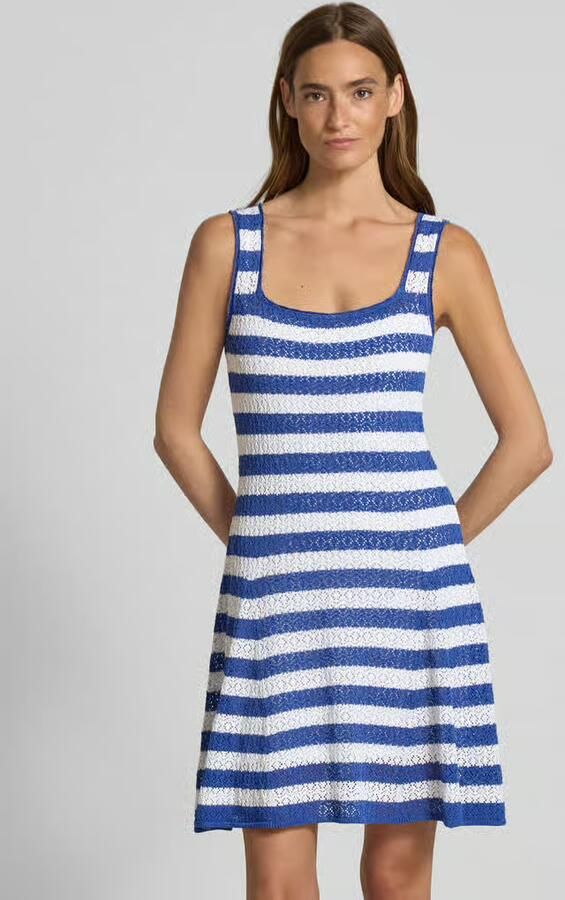 Lauren Ralph Lauren Mini-jurk met vierkante hals model 'KARICE' - Foto 2