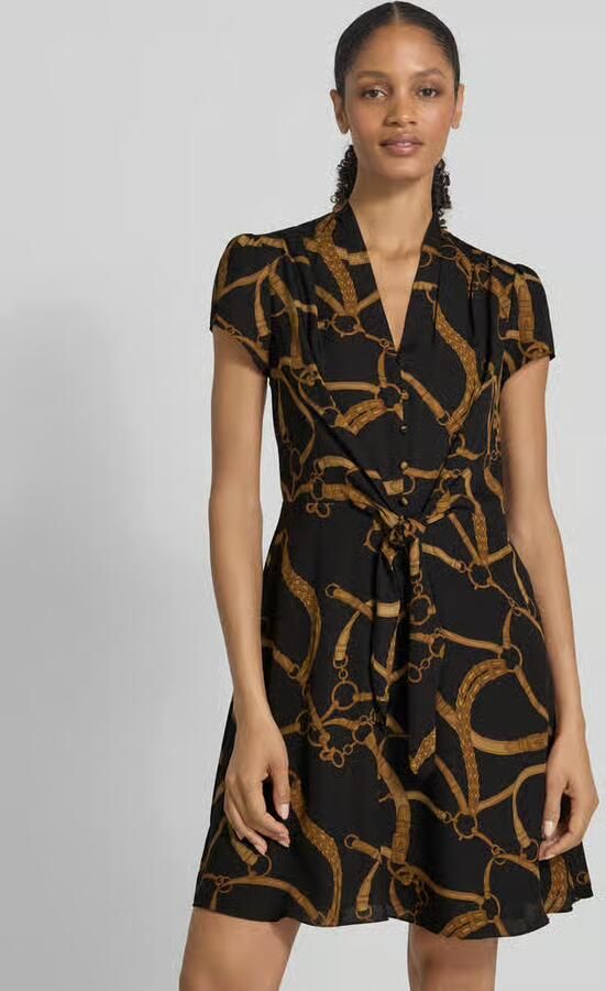 Lauren Ralph Lauren Mini-overhemdjurk met V-hals model 'MAKEDA' - Foto 2