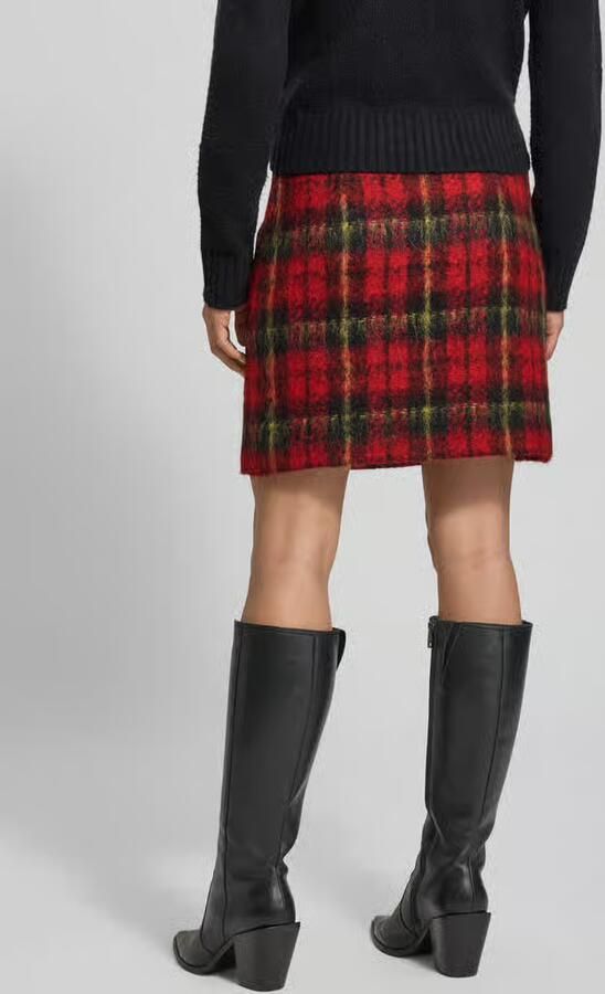 Lauren Ralph Lauren Minirok met naadritssluiting