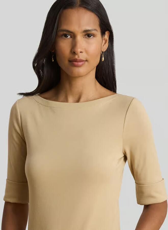 Lauren Ralph Lauren T-Shirt Lange Mouw JUDY-ELBOW SLEEVE-KNIT