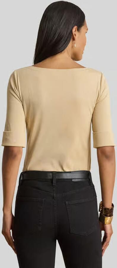 Lauren Ralph Lauren T-Shirt Lange Mouw JUDY-ELBOW SLEEVE-KNIT - Foto 4