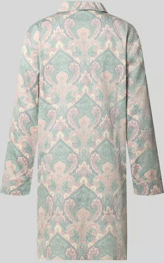 Lauren Ralph Lauren Nachthemd met relaxed fit van katoenmix - Foto 2
