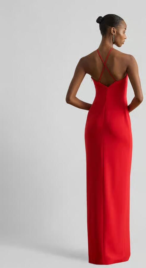 Lauren Ralph Lauren Nauwsluitende avondjurk met halter