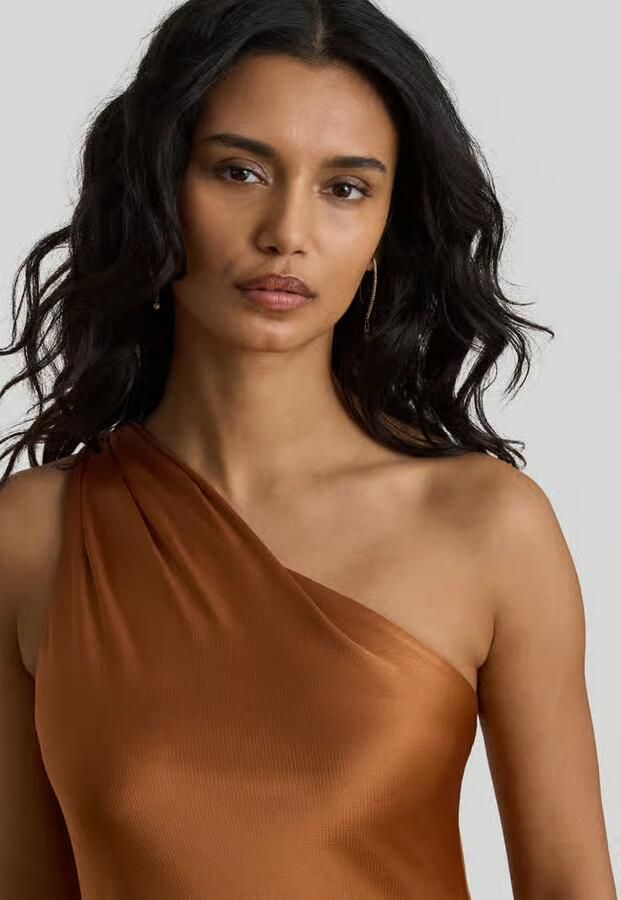 Lauren Ralph Lauren Nauwsluitende avondjurk met one-shoulderhals