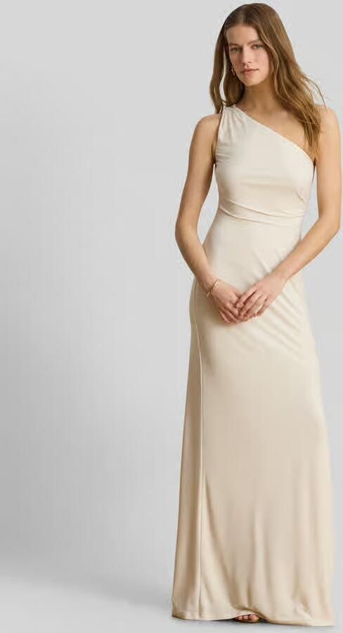 Lauren Ralph Lauren Nauwsluitende avondjurk met one-shoulderhals - Foto 3