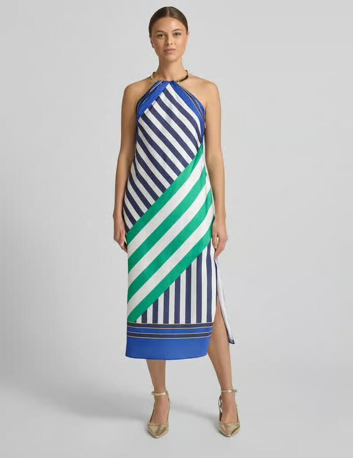 Lauren Ralph Lauren Nauwsluitende cocktailjurk met all-over motief model 'SULADRI' - Foto 2
