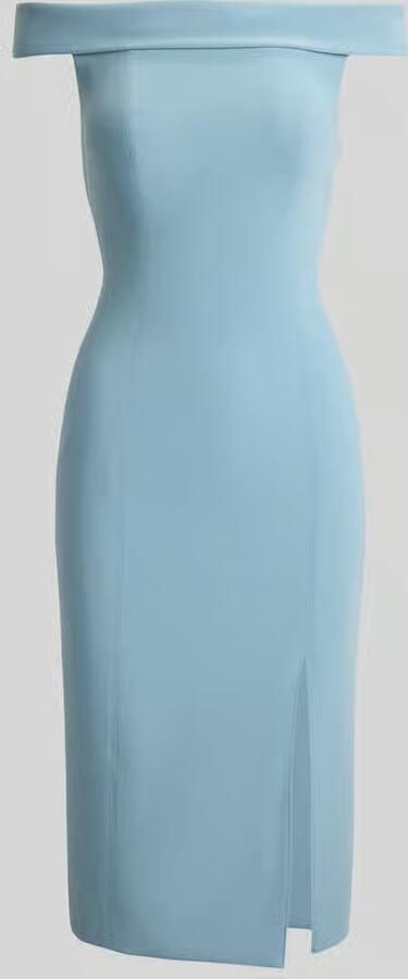 Lauren Ralph Lauren Nauwsluitende cocktailjurk met carmenhals model 'WOVEN-BODYCON-DRESSES' - Foto 2