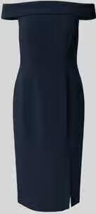 Lauren Ralph Lauren Nauwsluitende cocktailjurk met carmenhals model 'WOVEN-BODYCON-DRESSES'