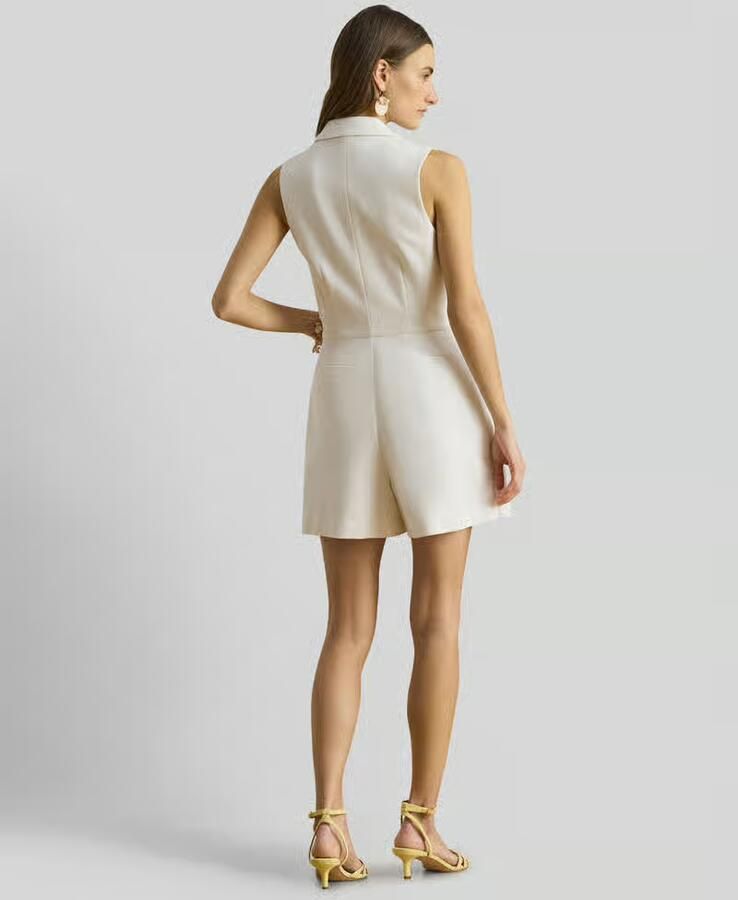 Lauren Ralph Lauren Nauwsluitende jumpsuit van katoenmix - Foto 2