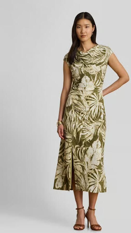 Lauren Ralph Lauren Nauwsluitende vrijetijdsjurk in midilengte - Foto 2