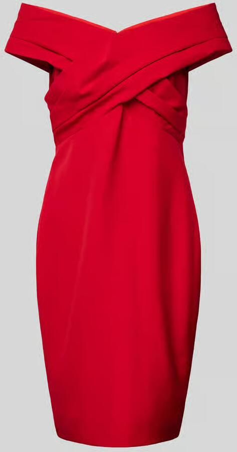 Lauren Ralph Lauren Offf shoulder-jurk met naadritssluiting model 'IRENE' - Foto 2