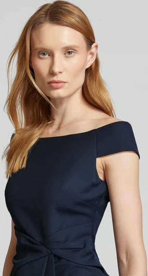 Lauren Ralph Lauren Offf shoulder-jurk met naadritssluiting model 'SARAN'