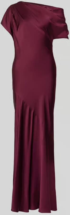 Lauren Ralph Lauren One shoulder-avondjurk van satijn model 'NEAGAN'