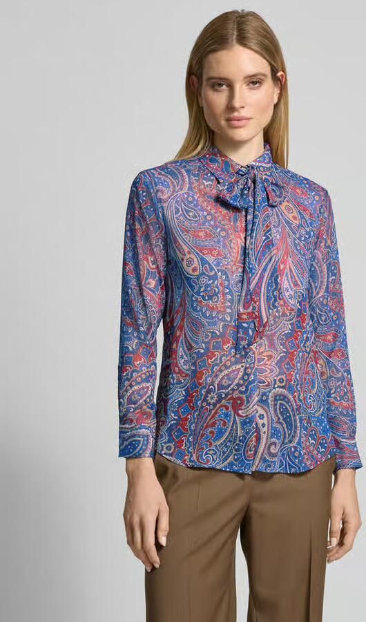 Lauren Ralph Lauren Overhemdblouse met blinde knoopsluiting model 'KRISTY' - Foto 2