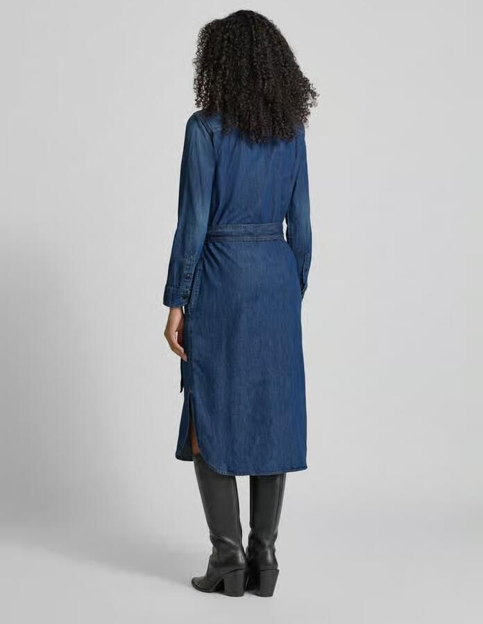 Lauren Ralph Lauren Overhemdjurk in jeanslook model 'LANAINE'