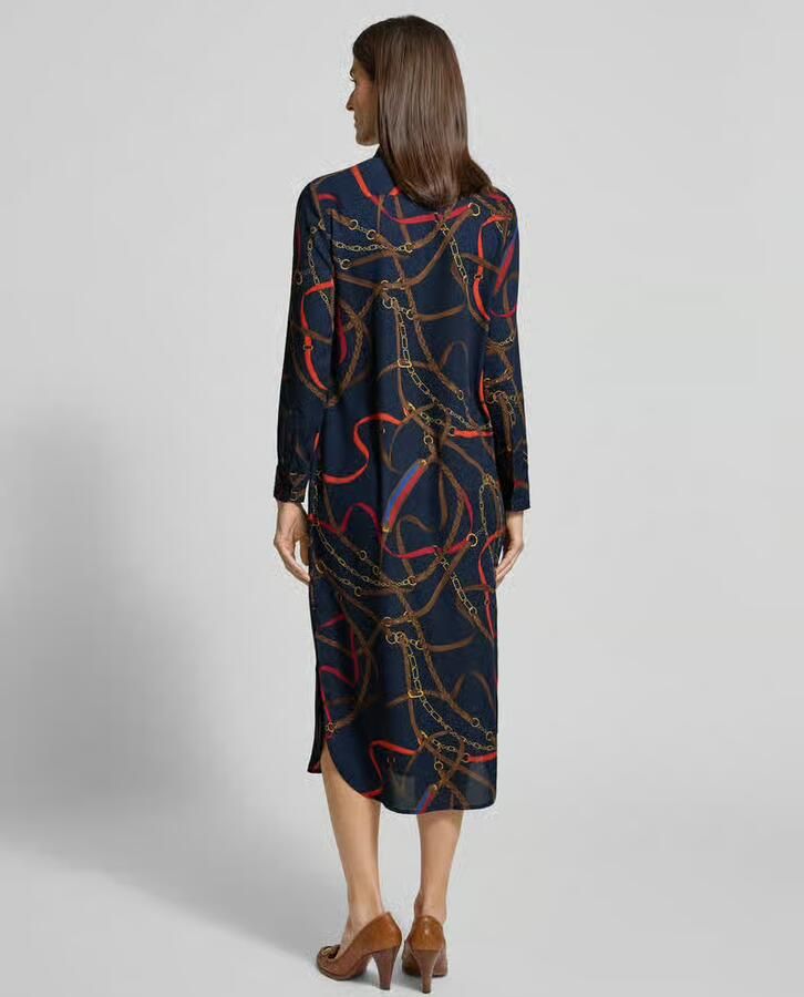 Lauren Ralph Lauren Overhemdjurk met Strik Model 'CADULAH'