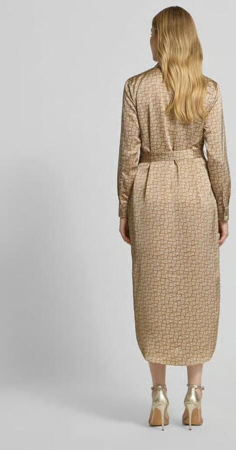 Lauren Ralph Lauren Overhemdjurk met strikceintuur model 'KAYIN'
