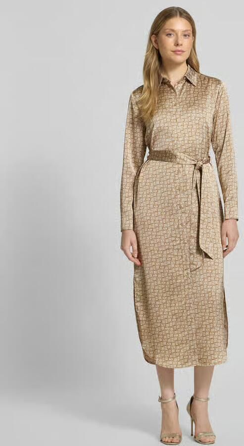 Lauren Ralph Lauren Overhemdjurk met strikceintuur model 'KAYIN' - Foto 2