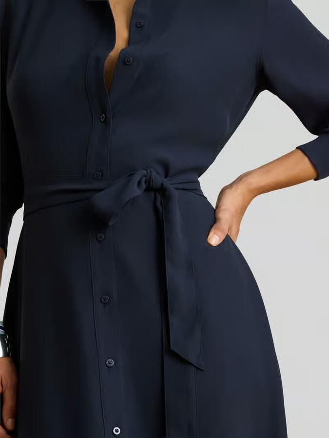 Lauren Ralph Lauren overhemdjurk met tailleriem