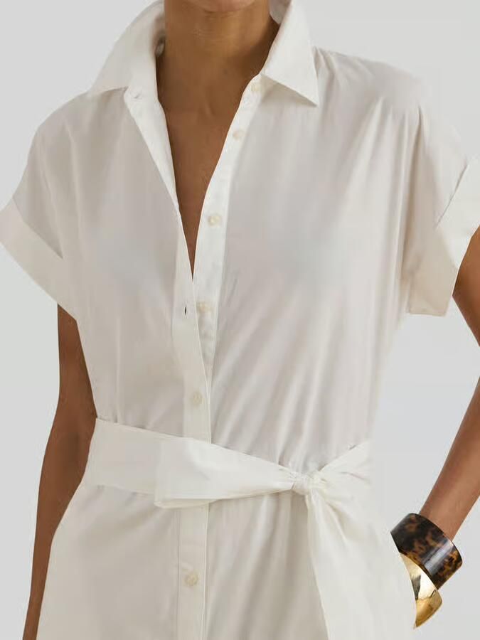 Lauren Ralph Lauren overhemdjurk met volants