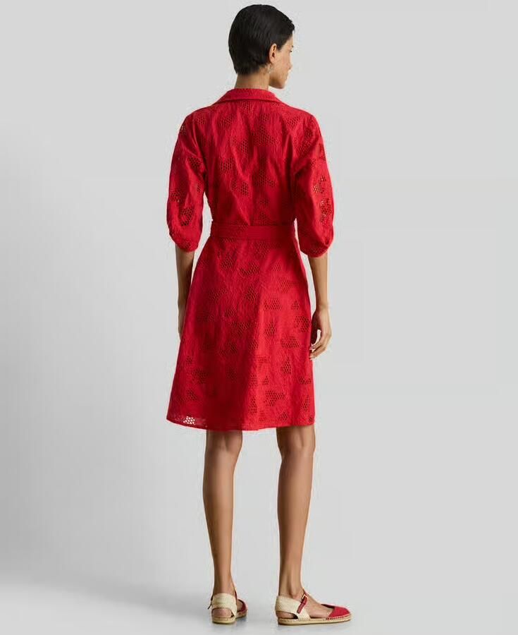 Lauren Ralph Lauren Overhemdjurk van broderie - Foto 2