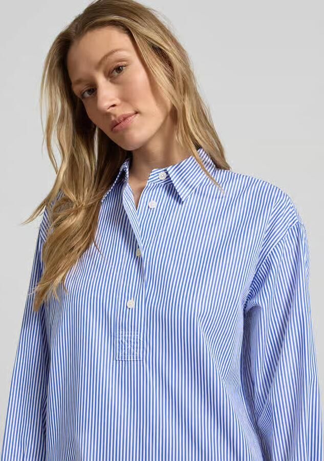 Lauren Ralph Lauren Oversized overhemdjurk van puur katoen