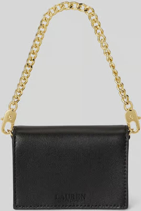 Lauren Ralph Lauren Portemonnee van echt leer met afneembare draagketting