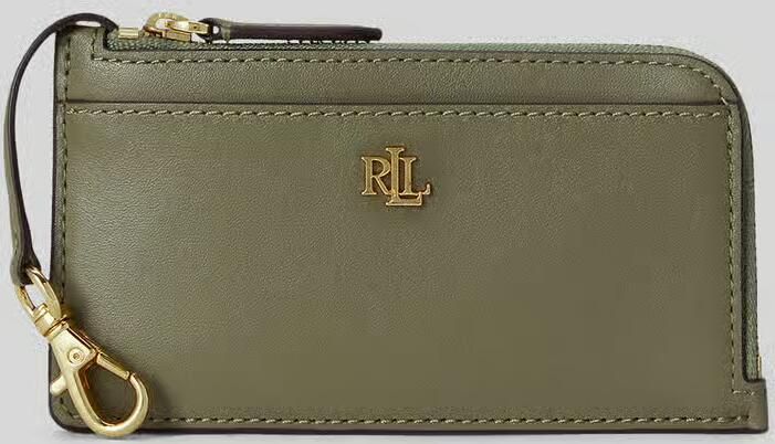 Lauren Ralph Lauren Portemonnee voor kleingeld van echt leer