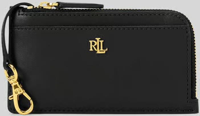 Lauren Ralph Lauren Portemonnee voor kleingeld van echt leer