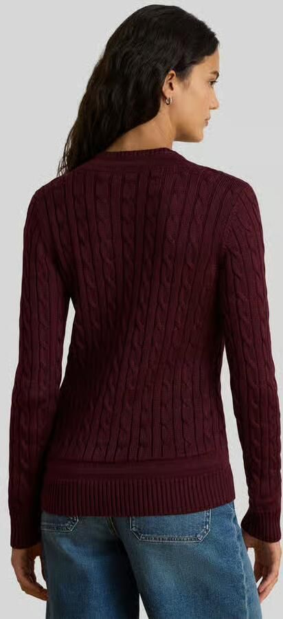 Lauren Ralph Lauren Pullover met logostitching model 'MEREN' - Foto 3
