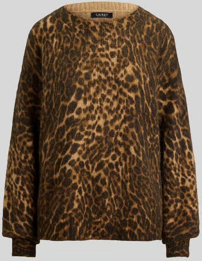 Lauren Ralph Lauren Pullover van mohair met zachte pluistricot