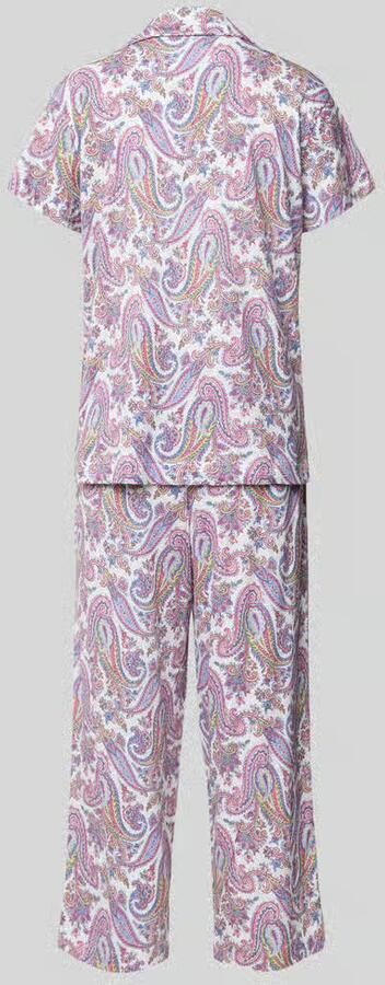 Lauren Ralph Lauren Pyjama met resortkraag