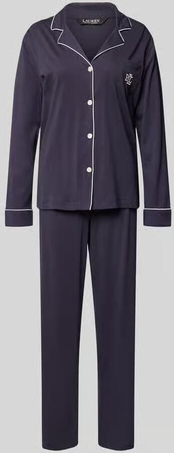 Lauren Ralph Lauren Pyjama van katoen-modalmix