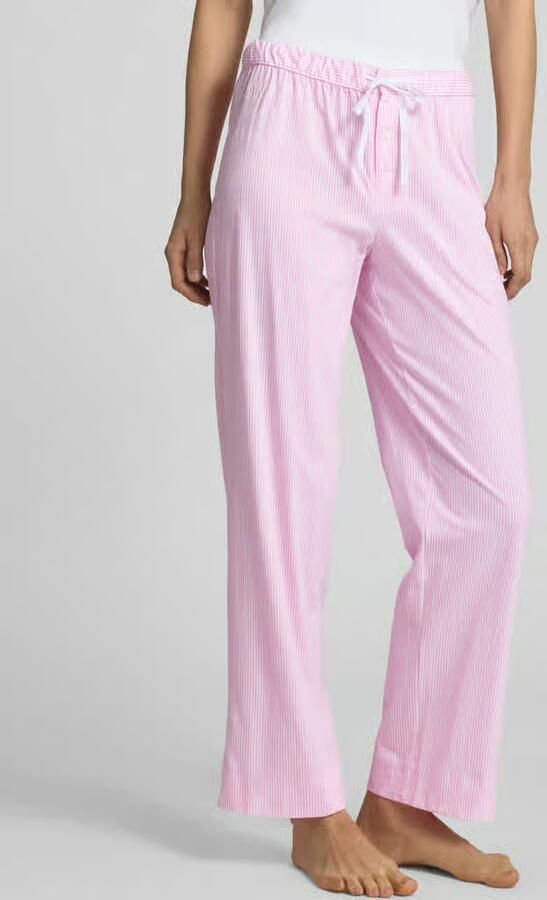 Lauren Ralph Lauren Pyjamabroek met streepmotief - Foto 2