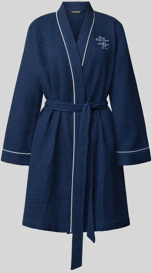 Lauren Ralph Lauren Regular fit badjas van katoenmix