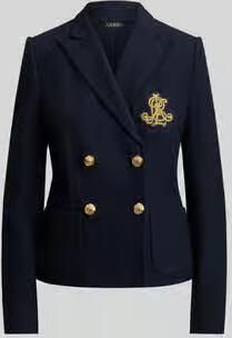 Lauren Ralph Lauren regular fit blazer van katoenmix - Foto 2