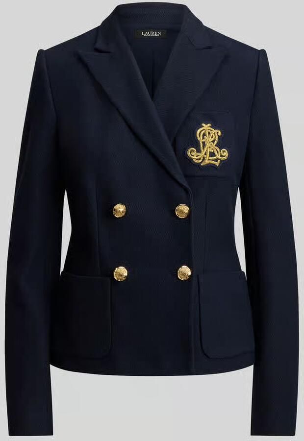 Lauren Ralph Lauren regular fit blazer van katoenmix - Foto 2