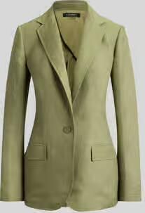 Lauren Ralph Lauren regular fit blazer van linnenmix