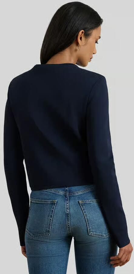 Lauren Ralph Lauren regular fit blazer van viscosemix met knopen - Foto 6