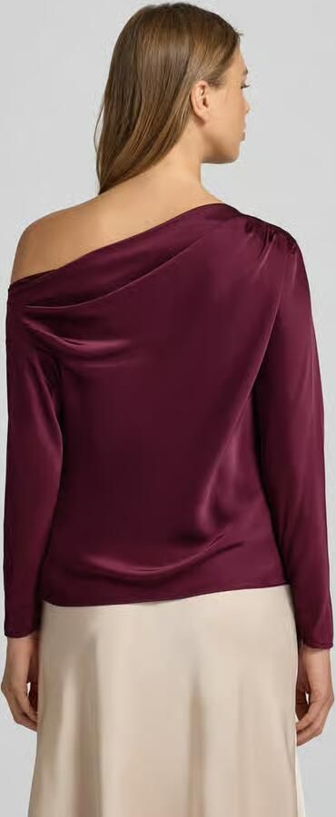 Lauren Ralph Lauren Regular fit blouse in one-shoulder look model 'HASBRIN' - Foto 3