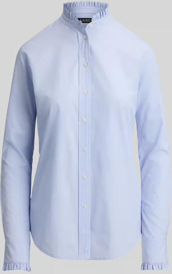 Lauren Ralph Lauren regular fit blouse met lange mouwen van puur katoen - Foto 2