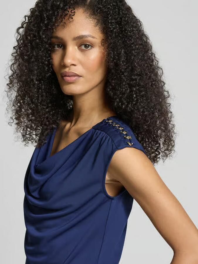 Lauren Ralph Lauren Regular fit blouse met siersteentjes model 'Priyanne' - Foto 2