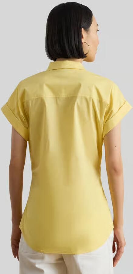Lauren Ralph Lauren regular fit blouse van katoenmix - Foto 3