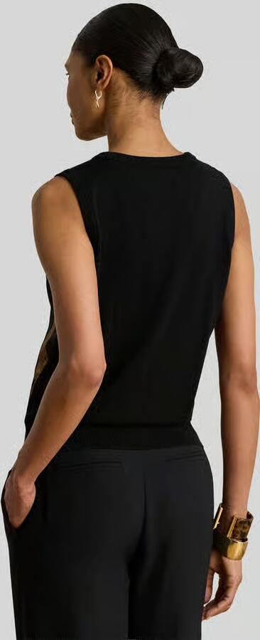 Lauren Ralph Lauren regular fit blousetop van katoenmix - Foto 2