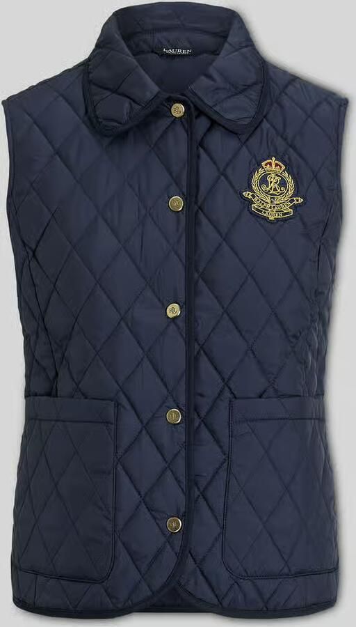 Lauren Ralph Lauren Regular fit bodywarmer met platte kraag
